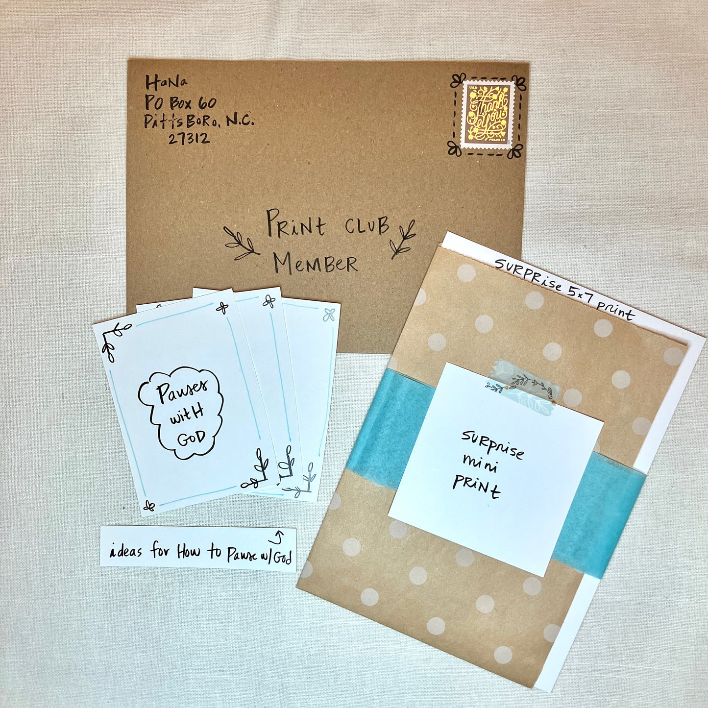 Winter Print Club - One Season Purchase